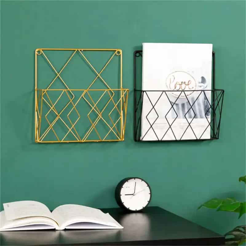 Porte Documents Mural A4 Transparent - Lot De 3, Avec Vis, Pour Brochures, Menus, Affichage
